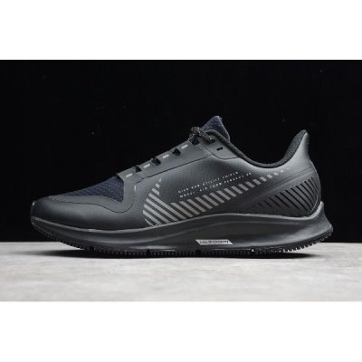 Nike Air Zoom Pegasus 36 Shield Siyah / Metal Gümüş Koşu Ayakkabısı Türkiye - J7M22MCC